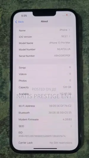 Apple iPhone 13 Pro Max 256 GB Blue