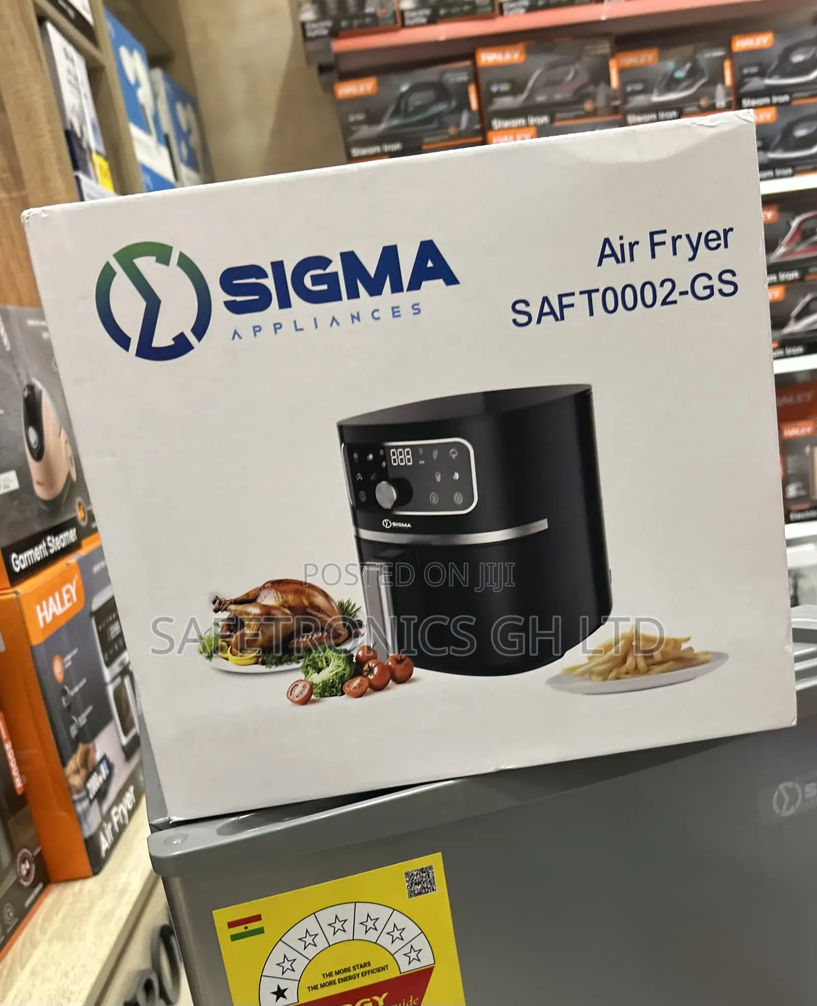 Bag Away New (Saft0002-Gs) Black Sigma 4.2l Electric Airfryer