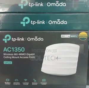 Tp -Link Omada Ac1350 Router Eap225 Wireless Mu-Mimo Gigabit Ap Indoor
