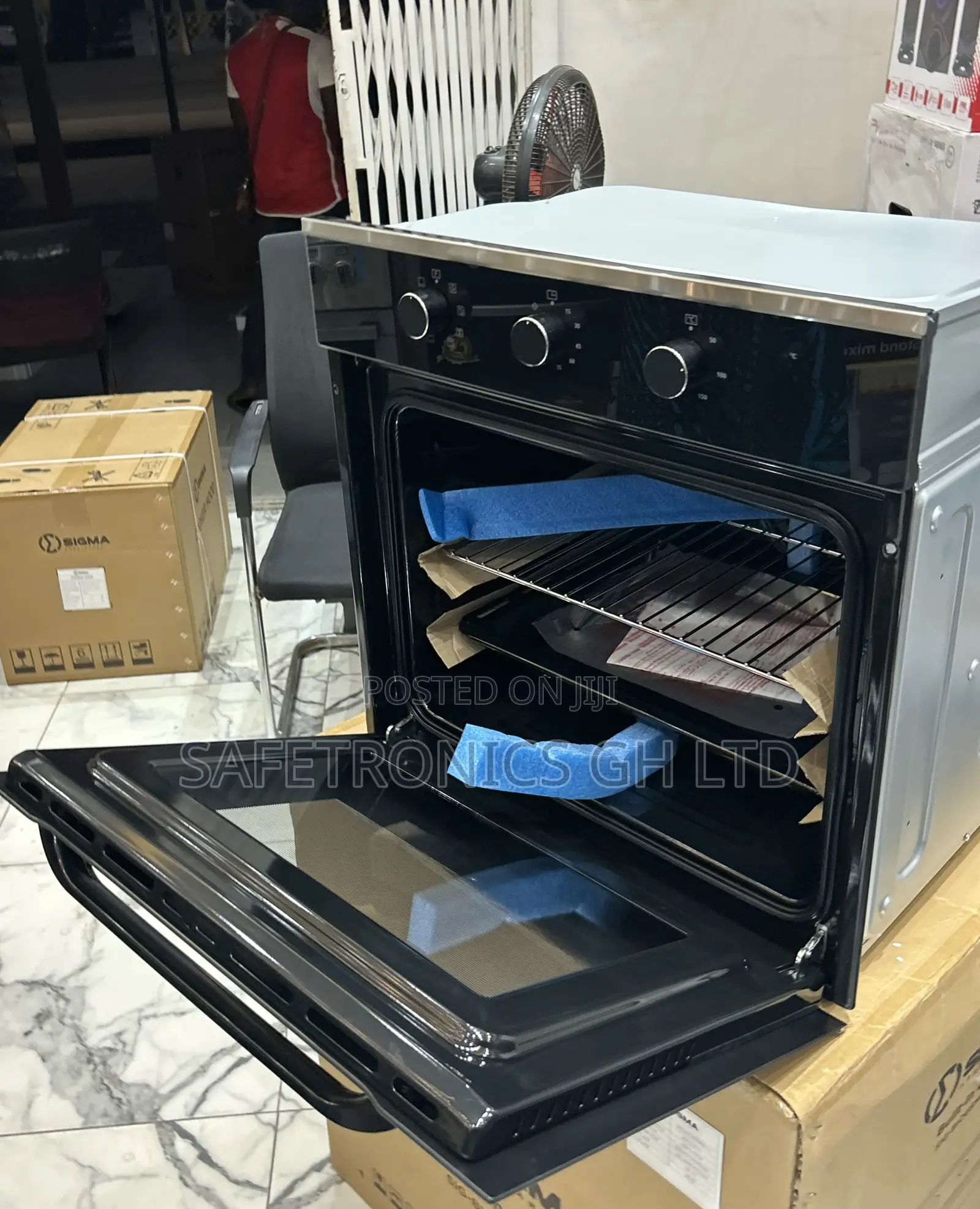 Order Perfect Sigma in-Built (Sig-Bio-65m80-11) Electric Black Oven