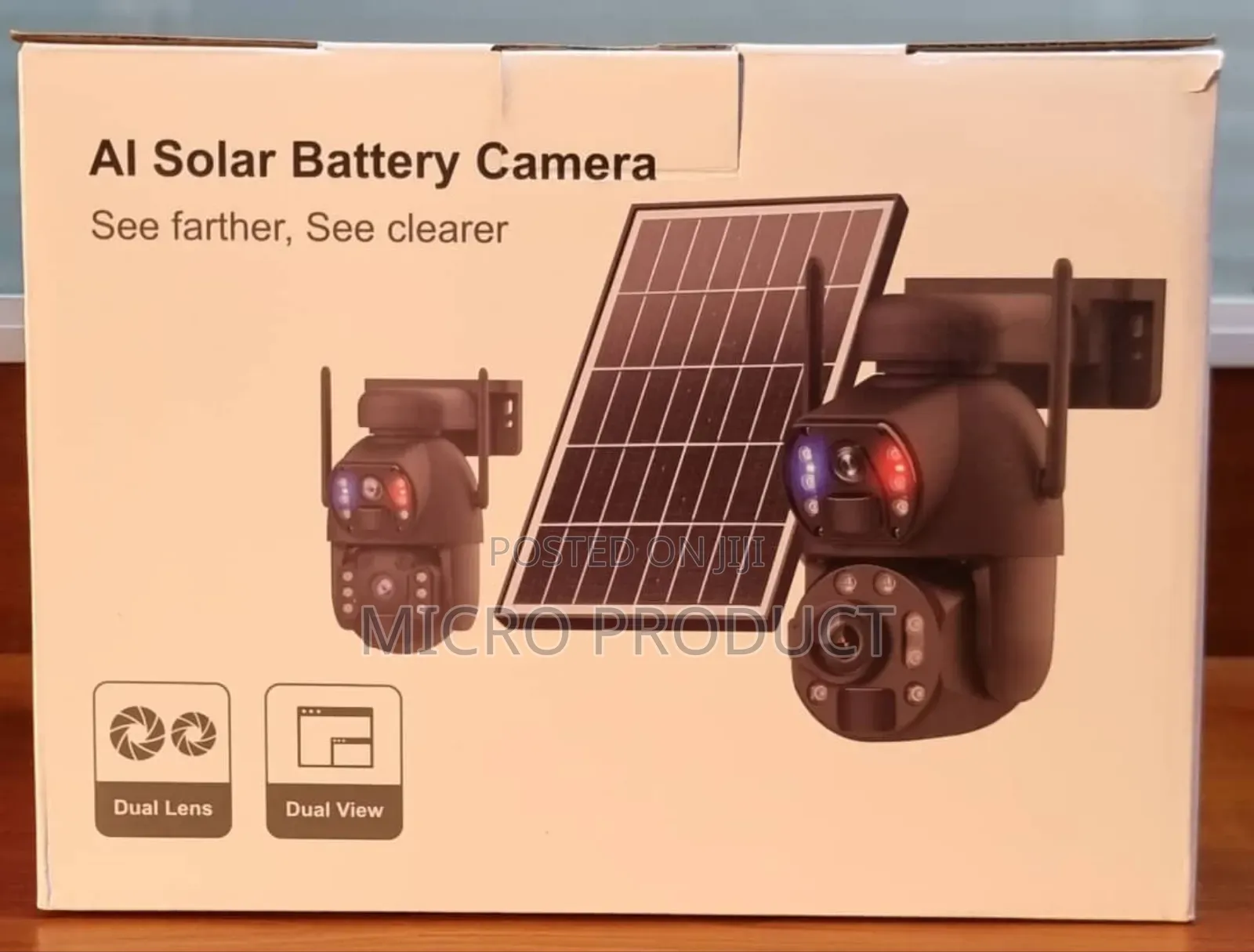 Ai Solar Powered Camera