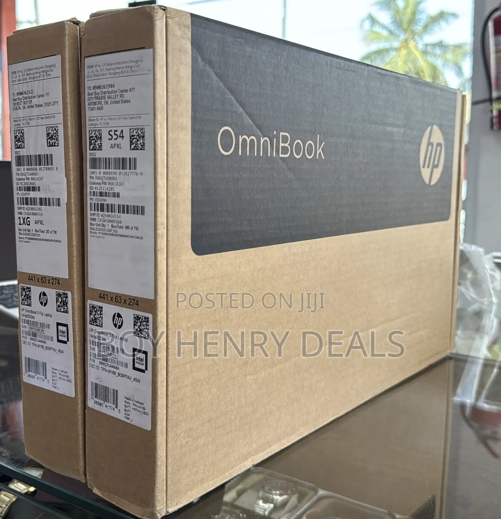 New Laptop HP OmniBook 5 Flip 14-Fp0023dx 16GB Intel Core 7 SSD 512GB