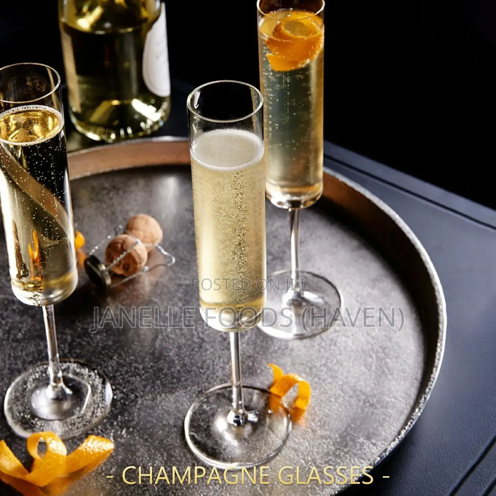 Elegant Crystalline Glassware Collection (High Table)