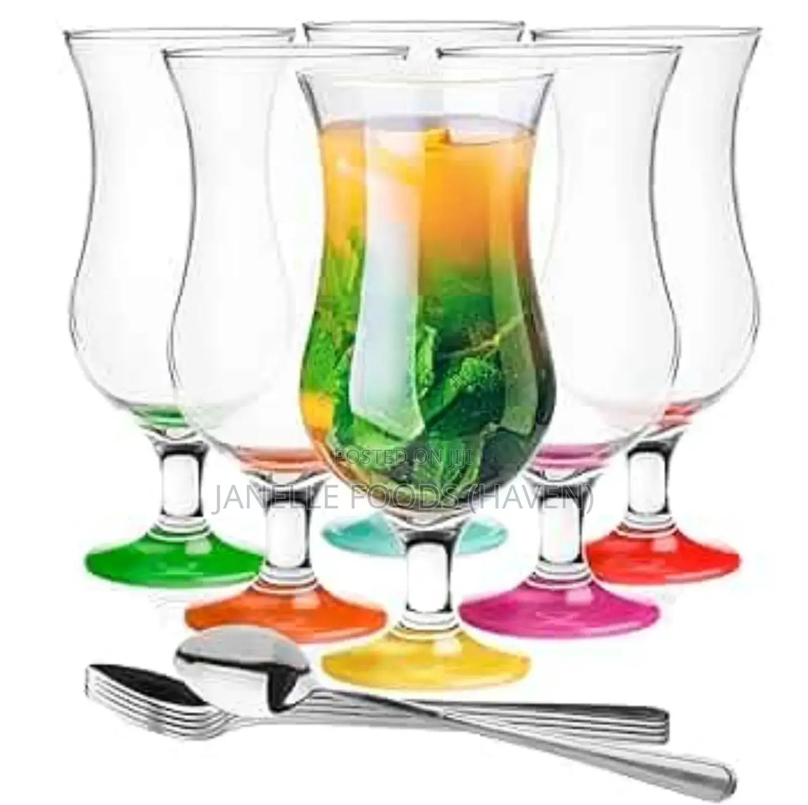 Elegant Crystalline Glassware Collection (High Table)