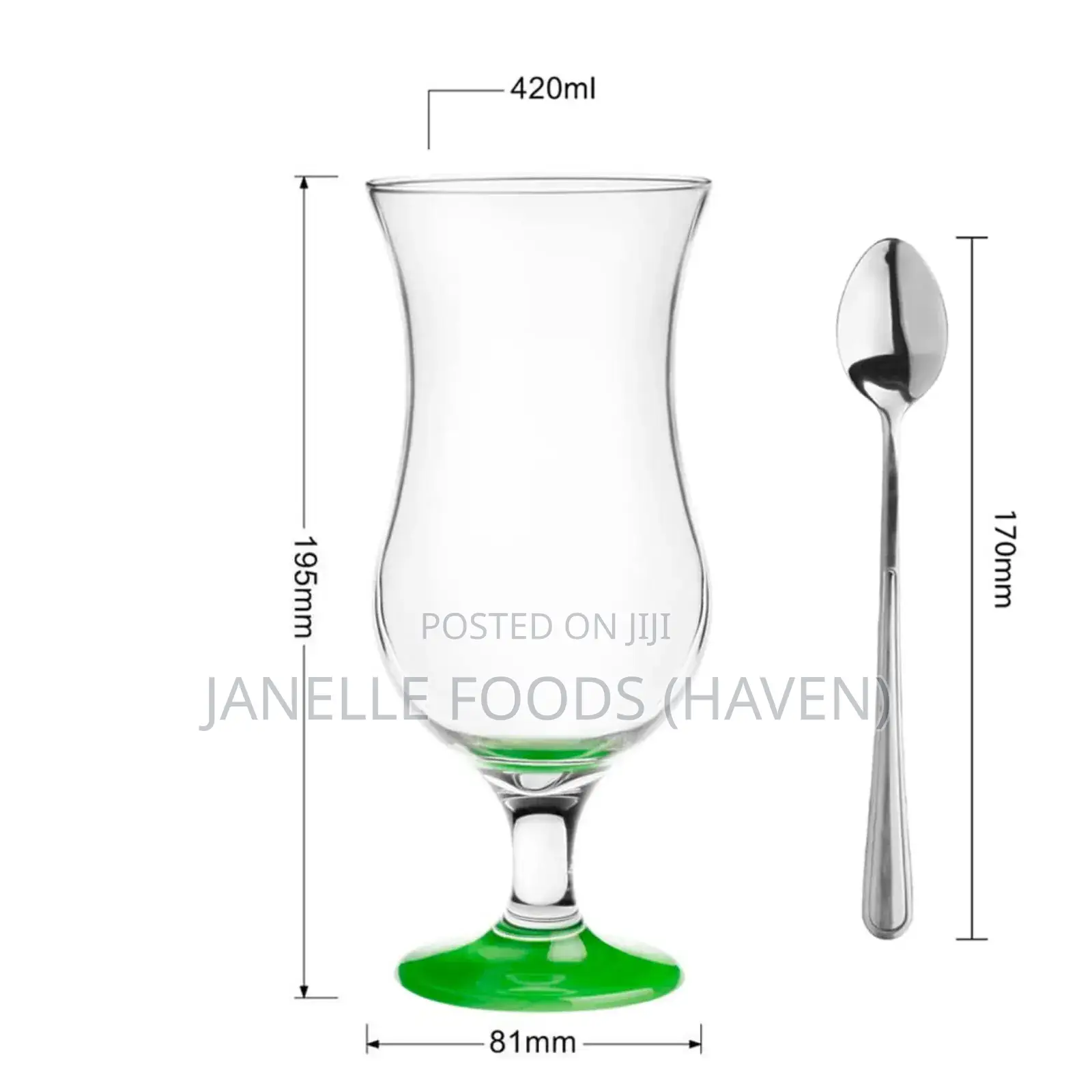 Elegant Crystalline Glassware Collection (High Table)
