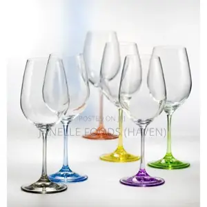 Elegant Crystalline Glassware Collection (High Table)