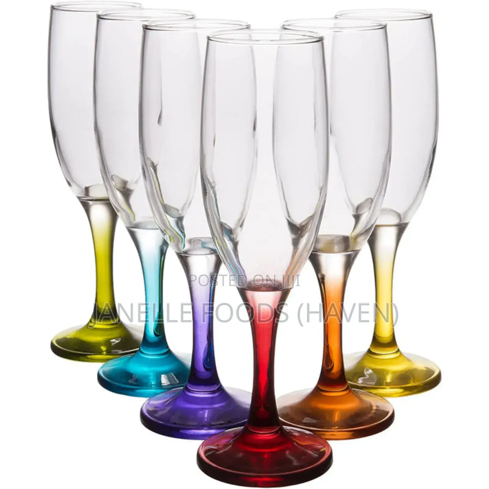 Elegant Crystalline Glassware Collection (High Table)