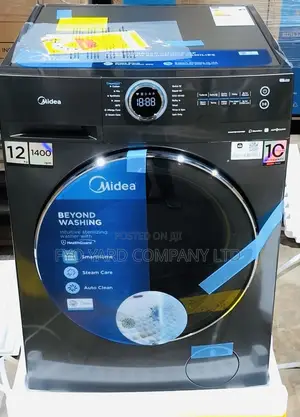 Premium Non Stop Wahsing Midea Turbo 12kg Inverter Full Auto
