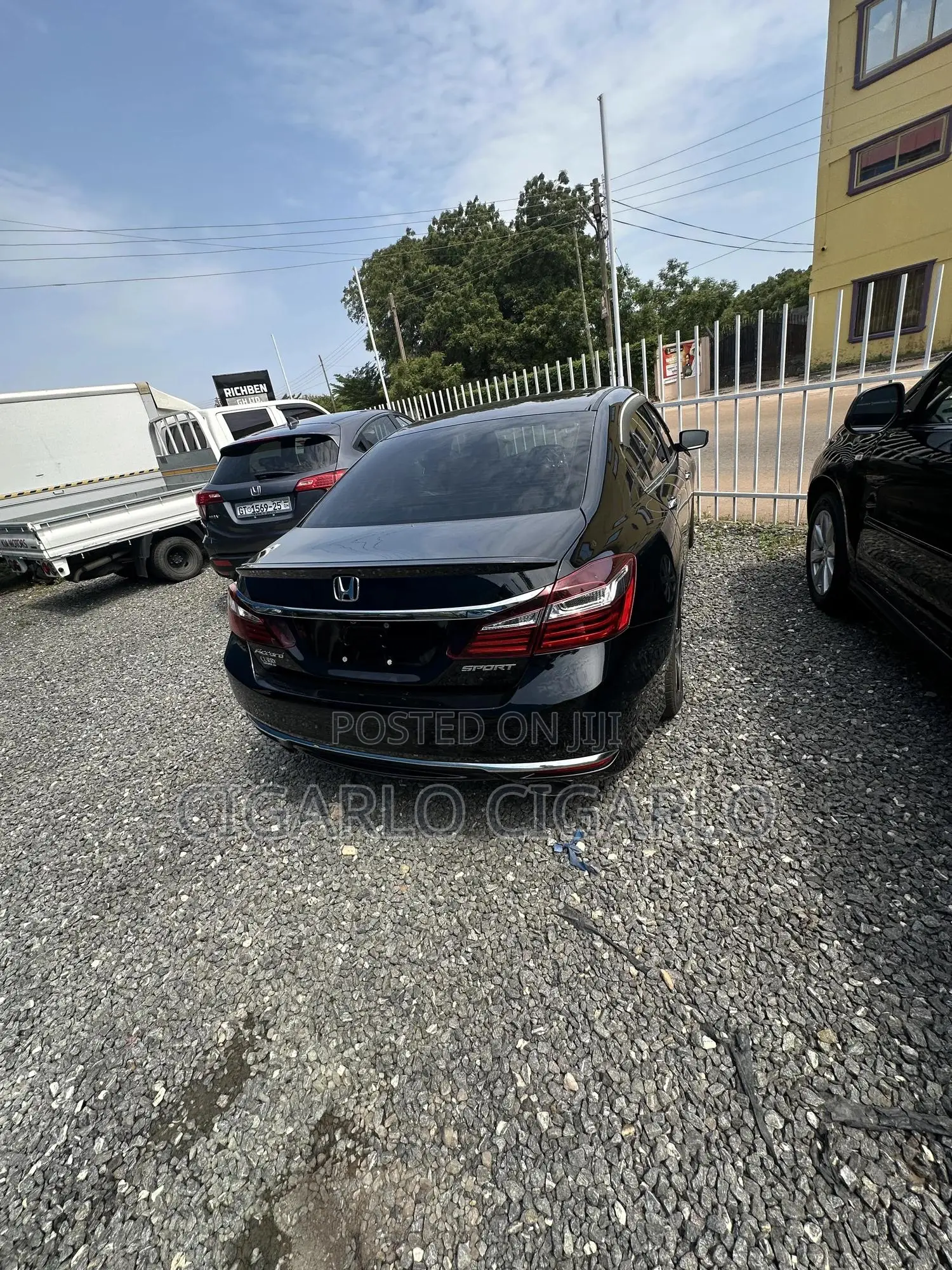 Honda Accord Sport 4dr Sedan FWD (2.4L 4cyl 2A) 2017 Black