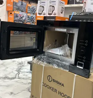 Affordable New Black Sigma (Sig-Bimw25g-8c)Electric in-Built Microwave