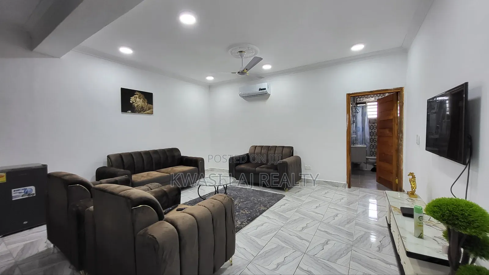 Furnished 1bdrm Apartment in Old Barrier, Weija for rent