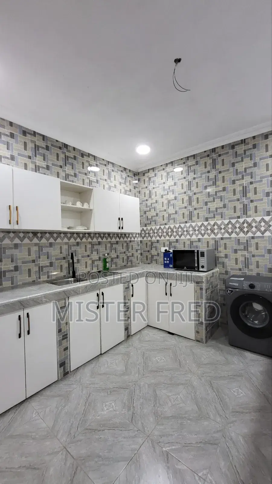 Furnished 1bdrm Apartment in Old Barrier, Weija for rent