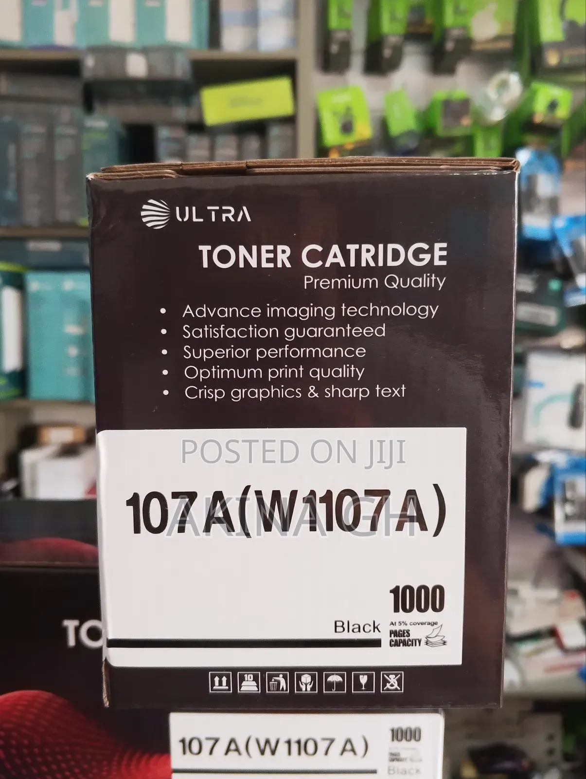 Ultra Premium Toner Cartridge 107a (W1107a) for Laserjet M107a