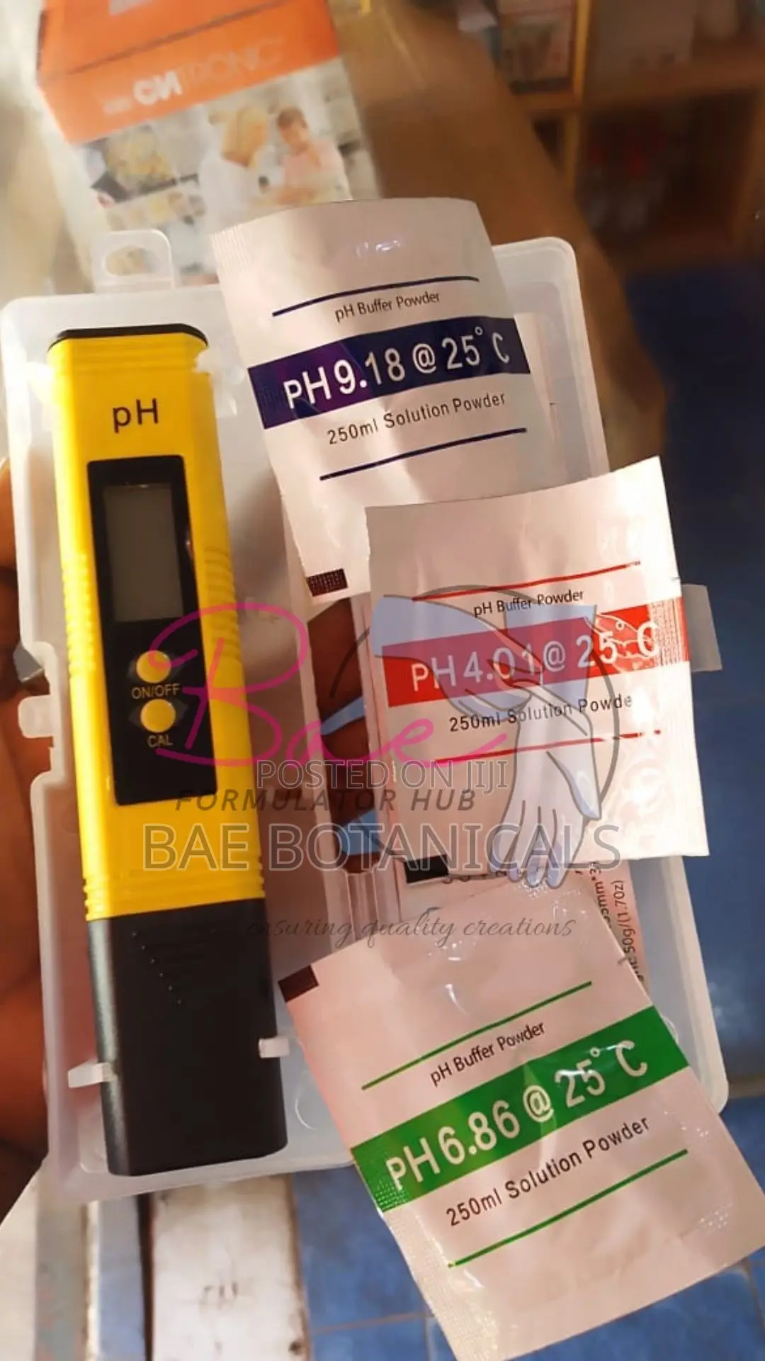 Digital Ph Meter With Buffer
