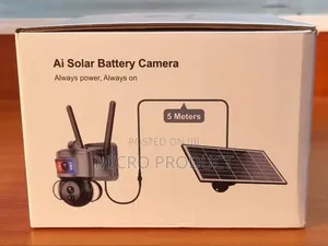 Solar Powered 6mp Dual Lens Camera