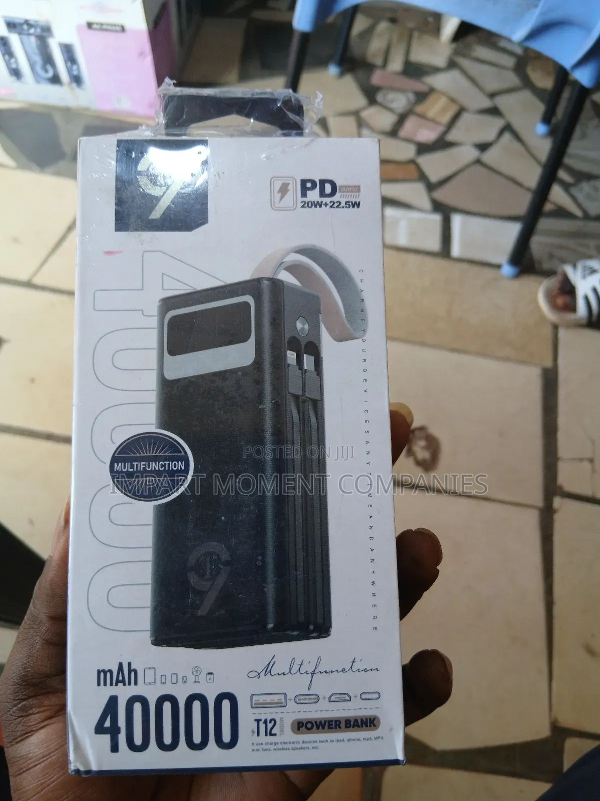 9t 40, 000 Mah Fast Charging Power Bank