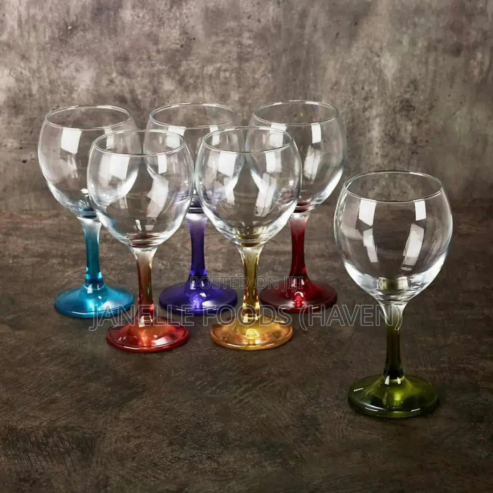 Elegant Crystalline Glassware Collection (High Table)