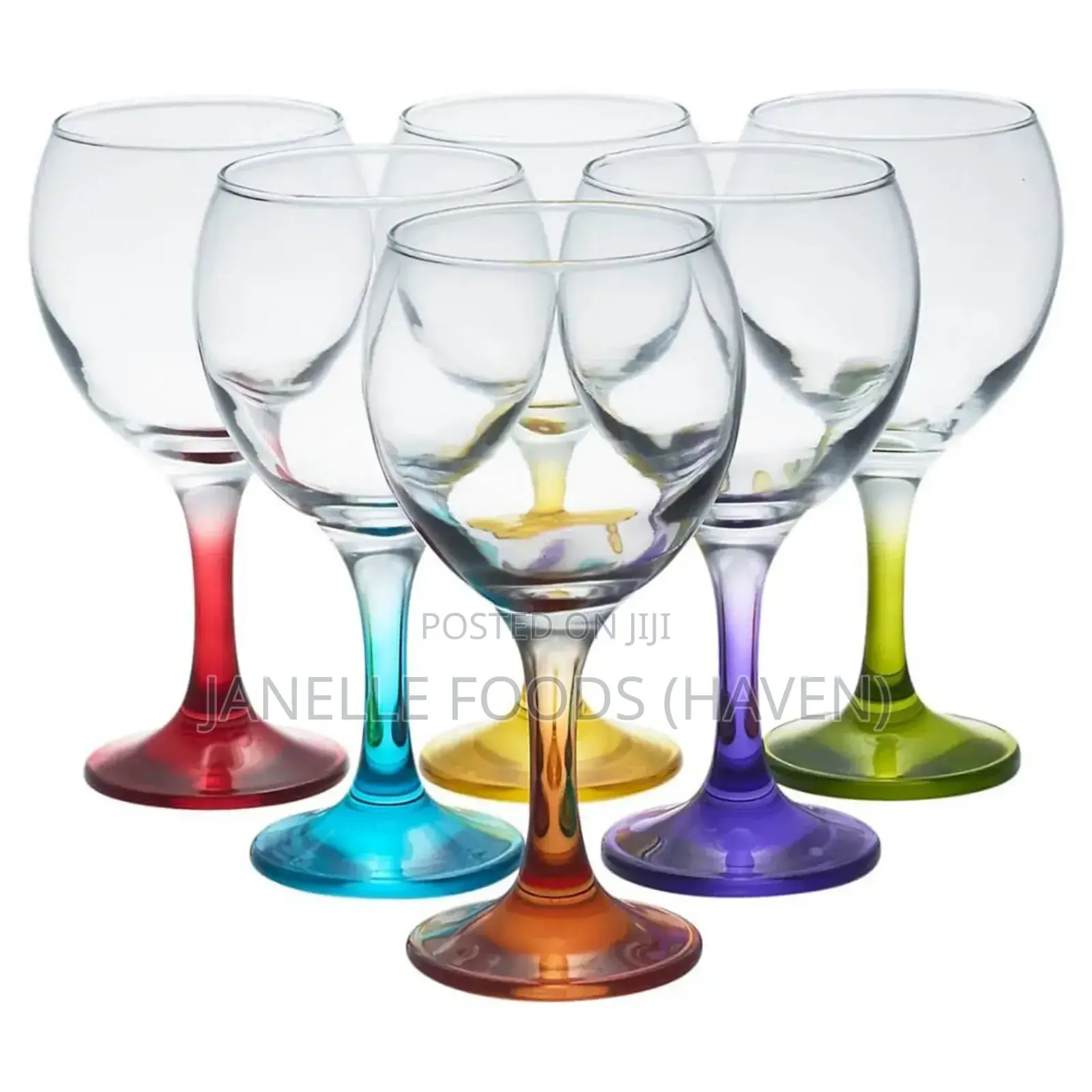 Elegant Crystalline Glassware Collection (High Table)