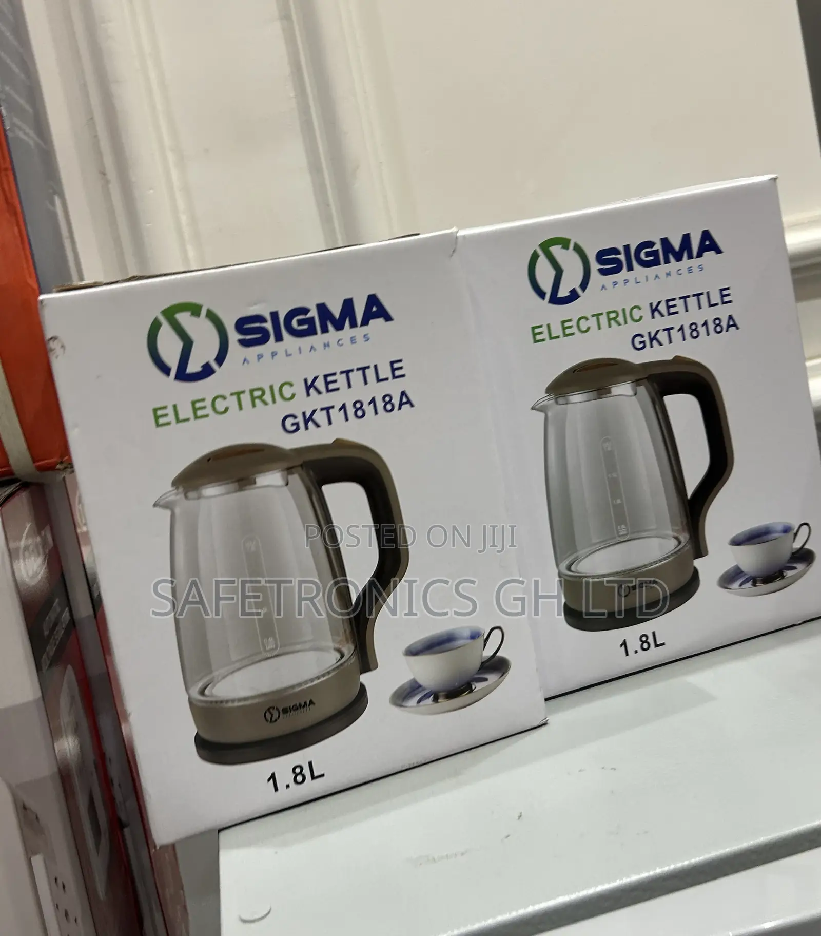Just Approved Electric Gkt18181a Glass 1.8l Sigma Water Kettle