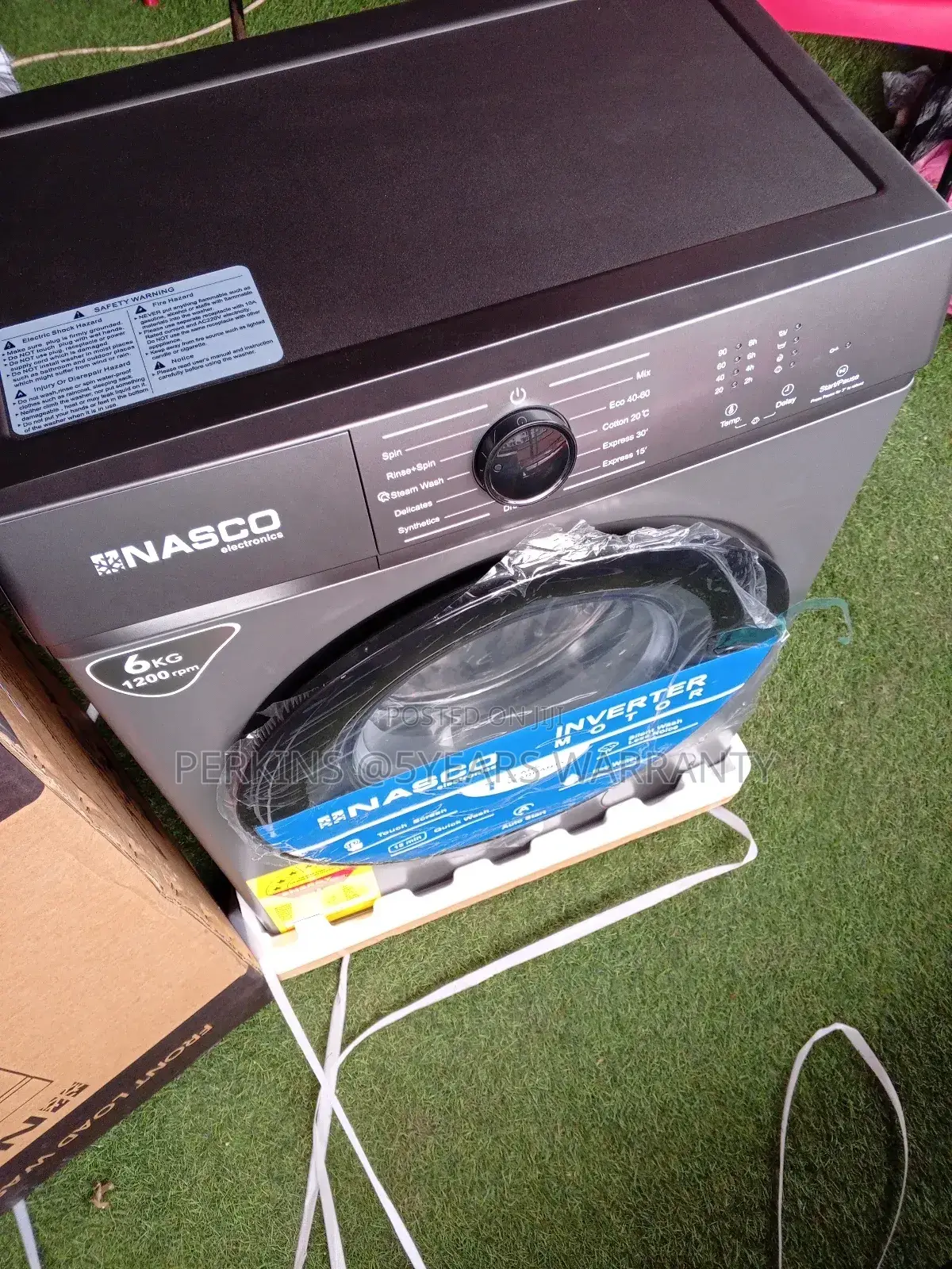 Nasco 6kg Full Automatic Led Display for Simple Operation