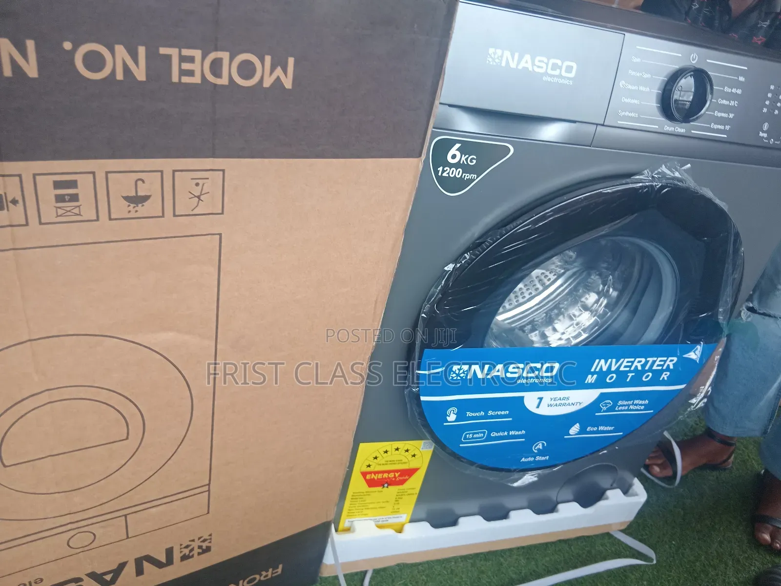 Nasco 6kg Washing Machine, Perfect for Small Home