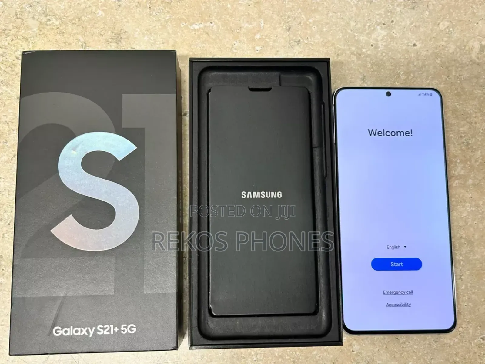New Samsung Galaxy S21+ 5G 256 GB White