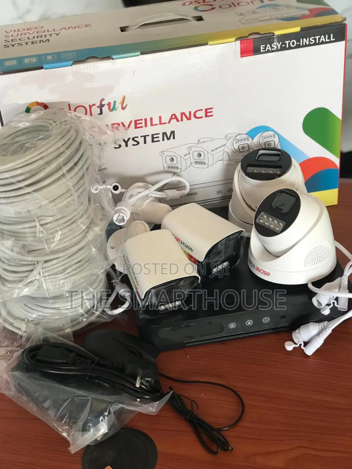 TSH 4ch*5mp Ip Poe Kit With Cables