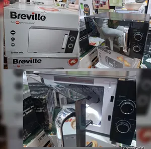 20.L Breville Black Manual Microwave Uk