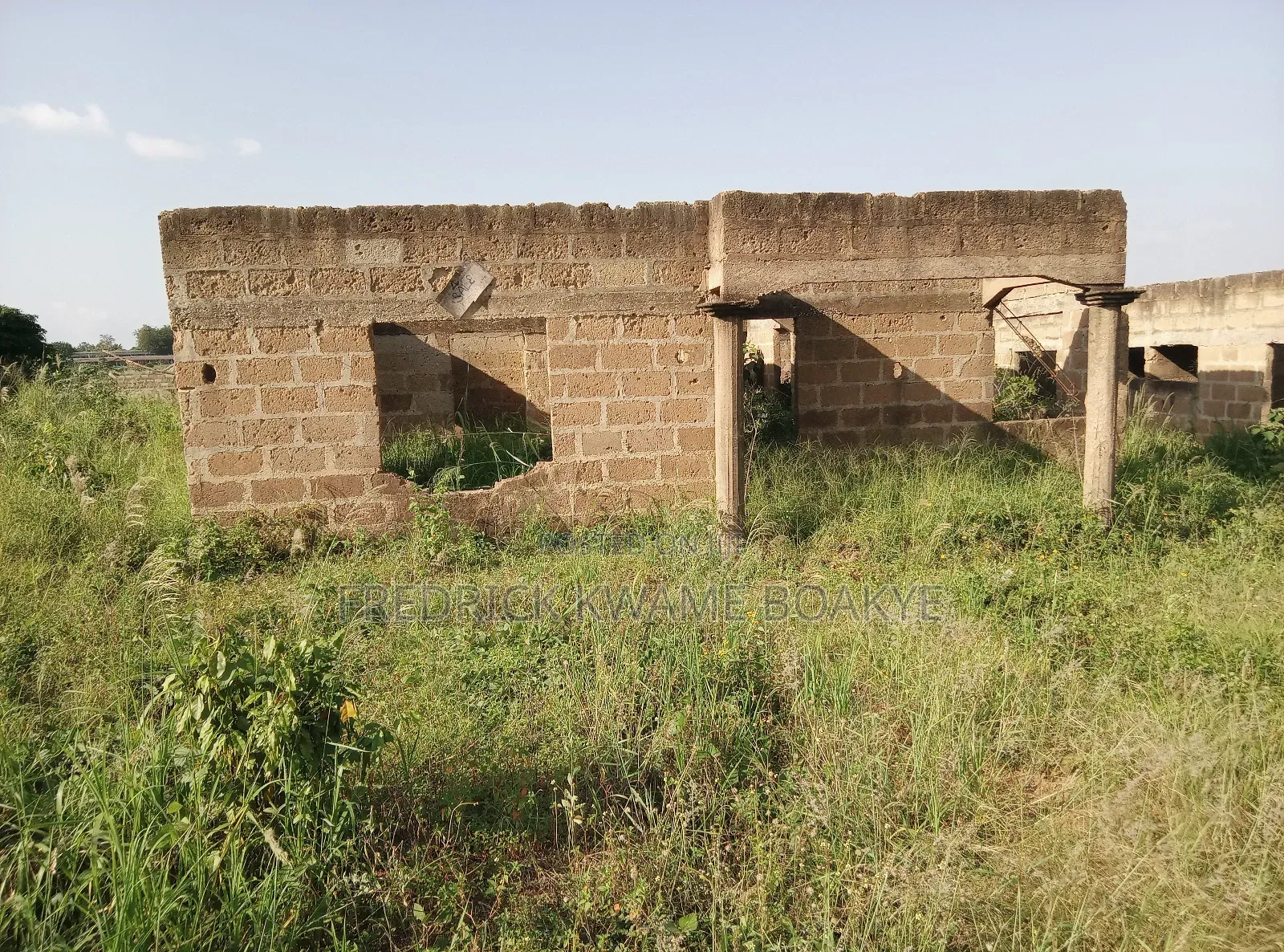 2 Acres of Land With Estate Houses for Sale at Abuakwa