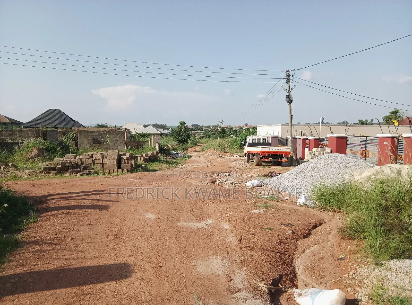 2 Acres of Land With Estate Houses for Sale at Abuakwa