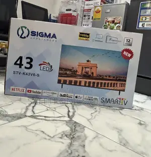 Get Approved Smart FHD Led 43 Inch Display Sigma (Sig-K43v6-S) Tv