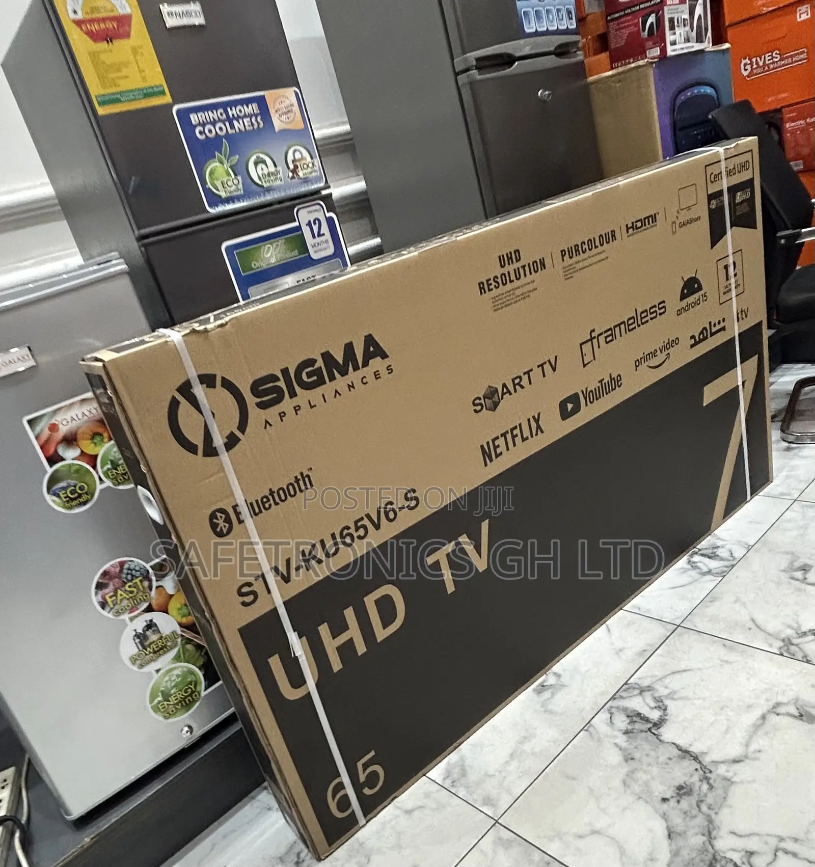 Check Out 65 Inch Led Uhd Ultra Smart Sig-Ku65v6-S Sigma Tv