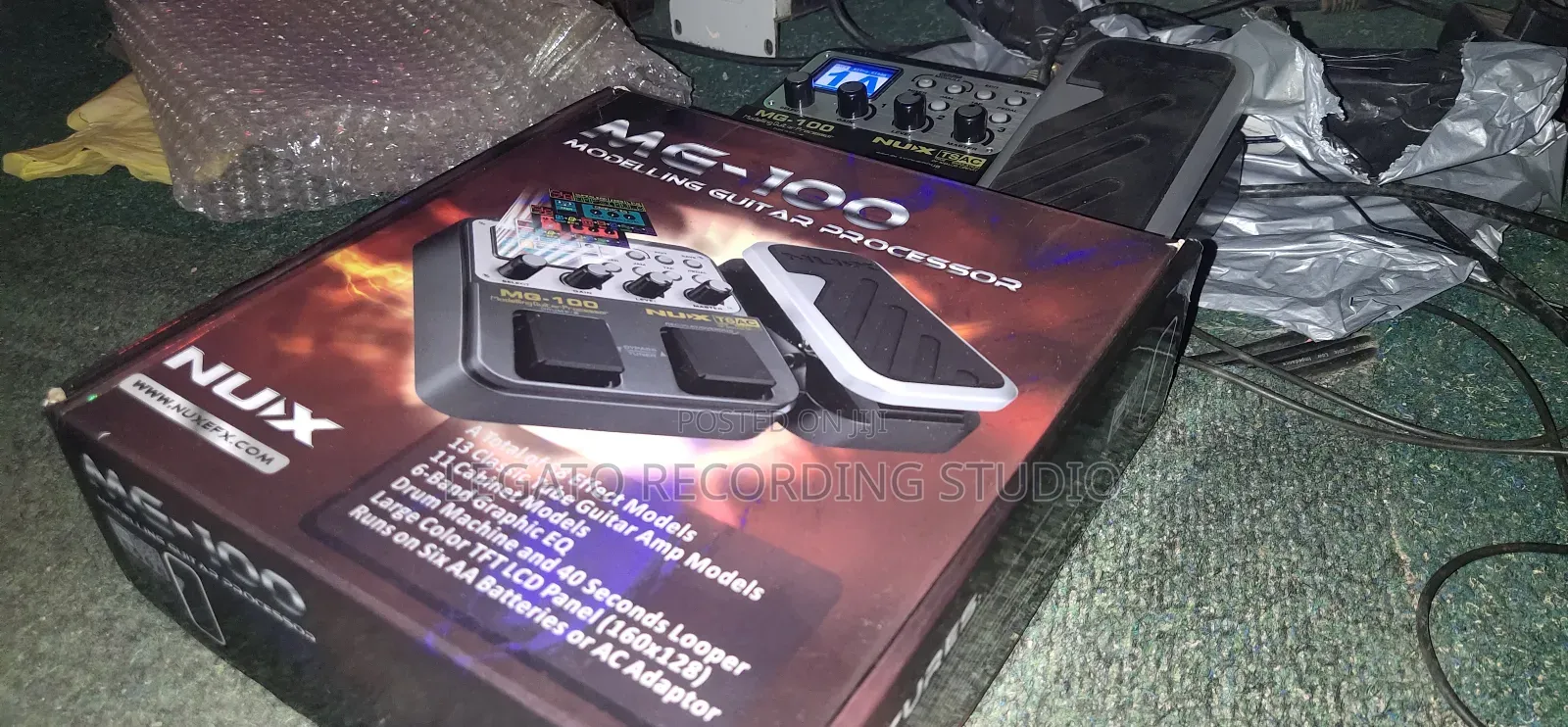Nux Mg-100 Modeling Guitar Effect Processor Pedal
