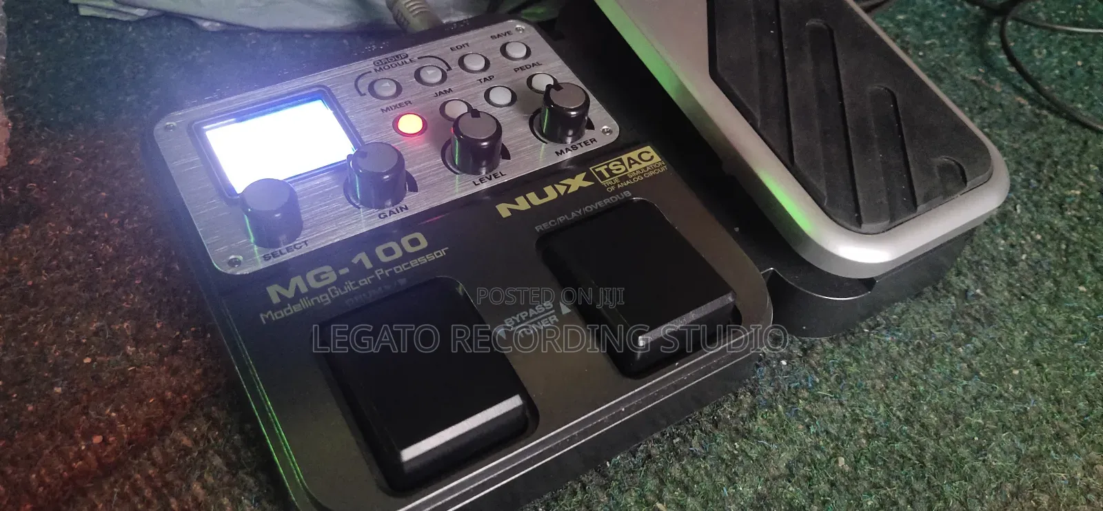 Nux Mg-100 Modeling Guitar Effect Processor Pedal