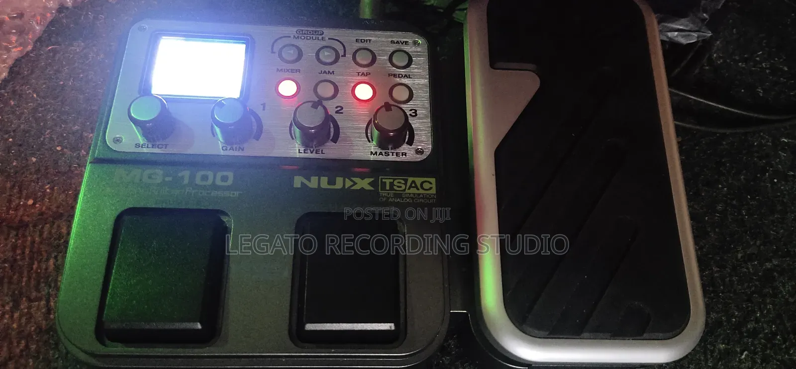 Nux Mg-100 Modeling Guitar Effect Processor Pedal