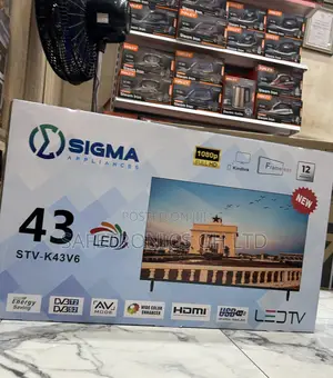 Fresh in Box Sigma Sig-K43v6 Full Hd Clear Screen Led Tv