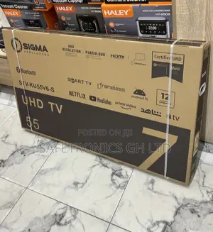 Shop Reliable Sigma 55 Inch Sig-Ku55v6-S. Smart Uhd Tv  And