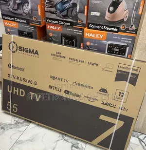 Shop Reliable Sigma 55 Inch Sig-Ku55v6-S. Smart Uhd Tv  And