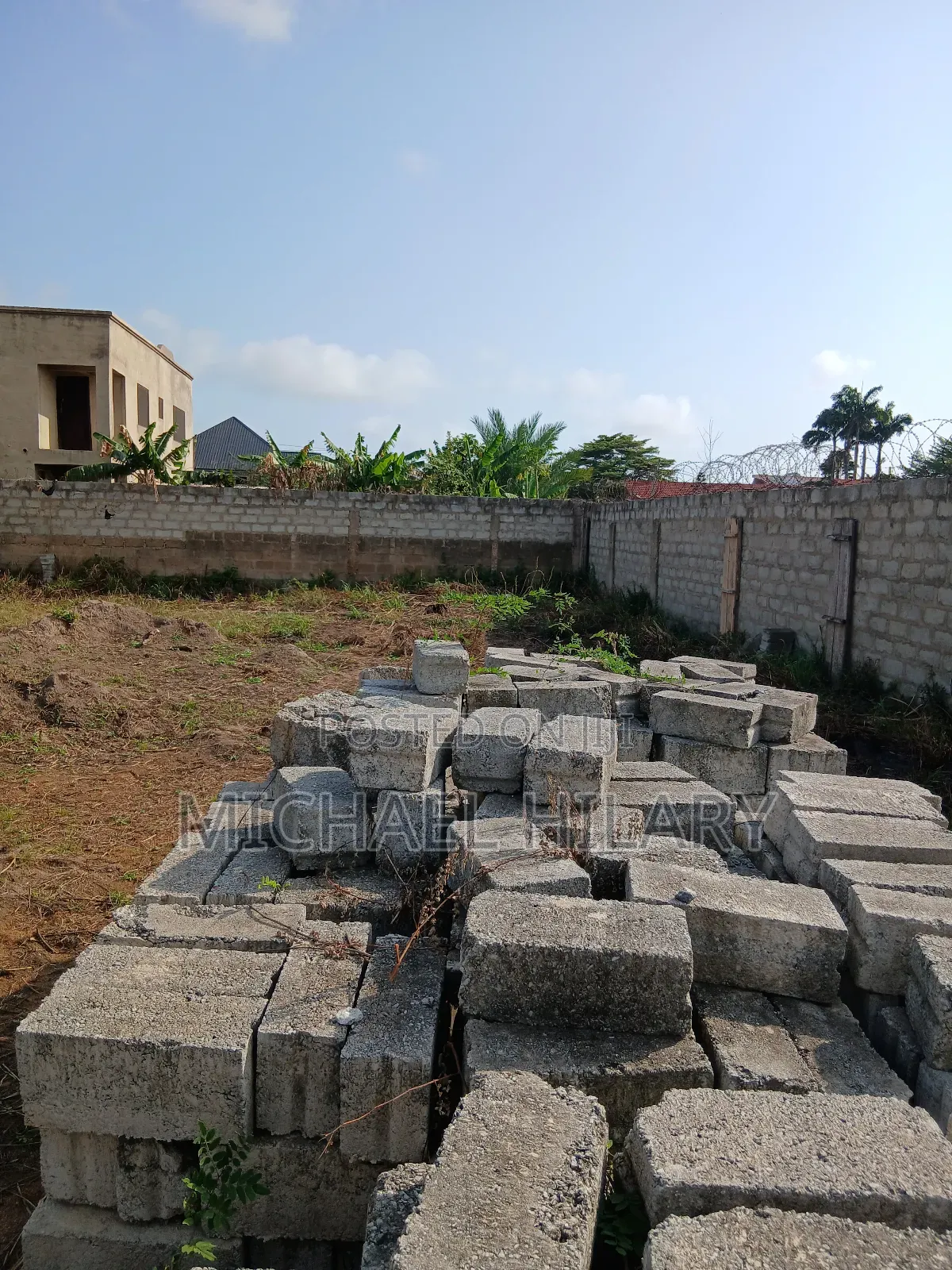768 Square Meters of Dry Land for Sale Behind Emmanuel Apts. Sampah Va