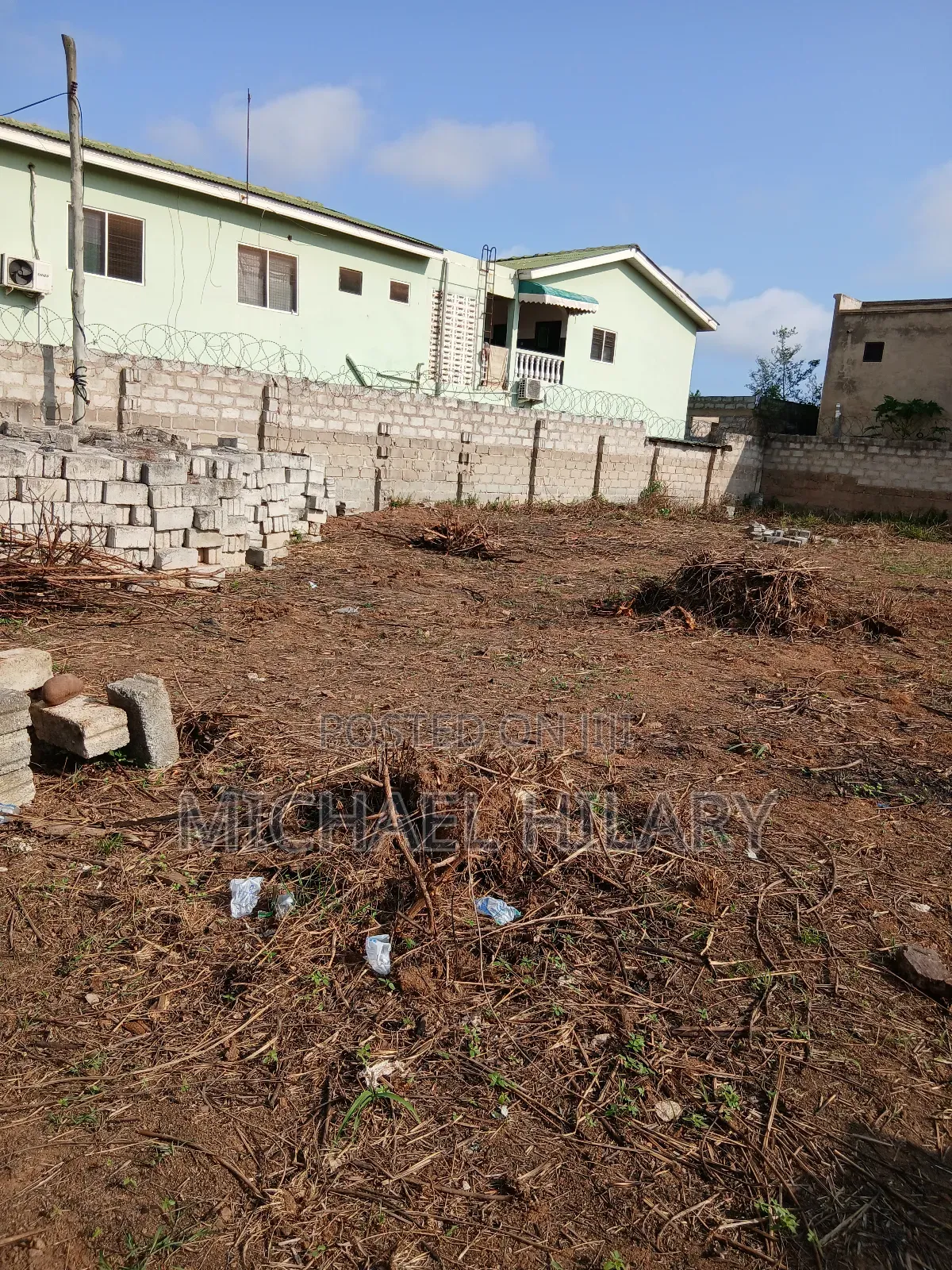 768 Square Meters of Dry Land for Sale Behind Emmanuel Apts. Sampah Va