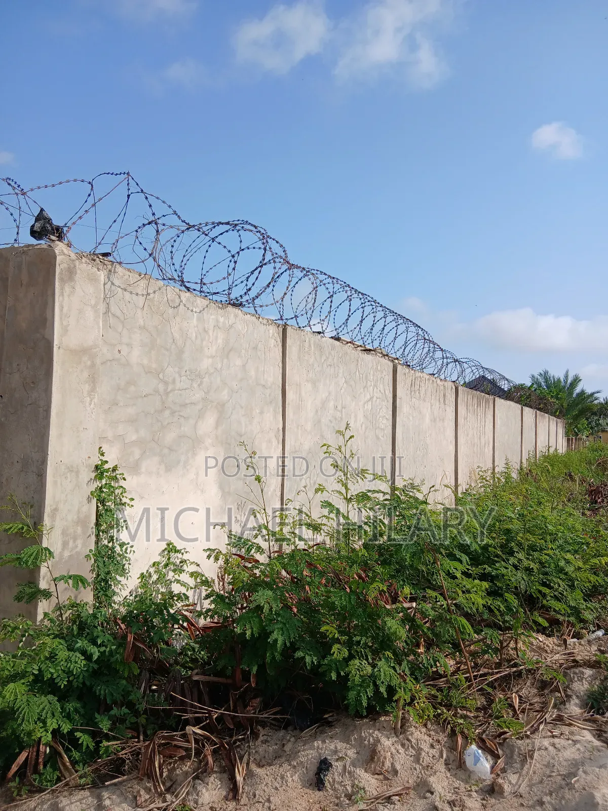768 Square Meters of Dry Land for Sale Behind Emmanuel Apts. Sampah Va