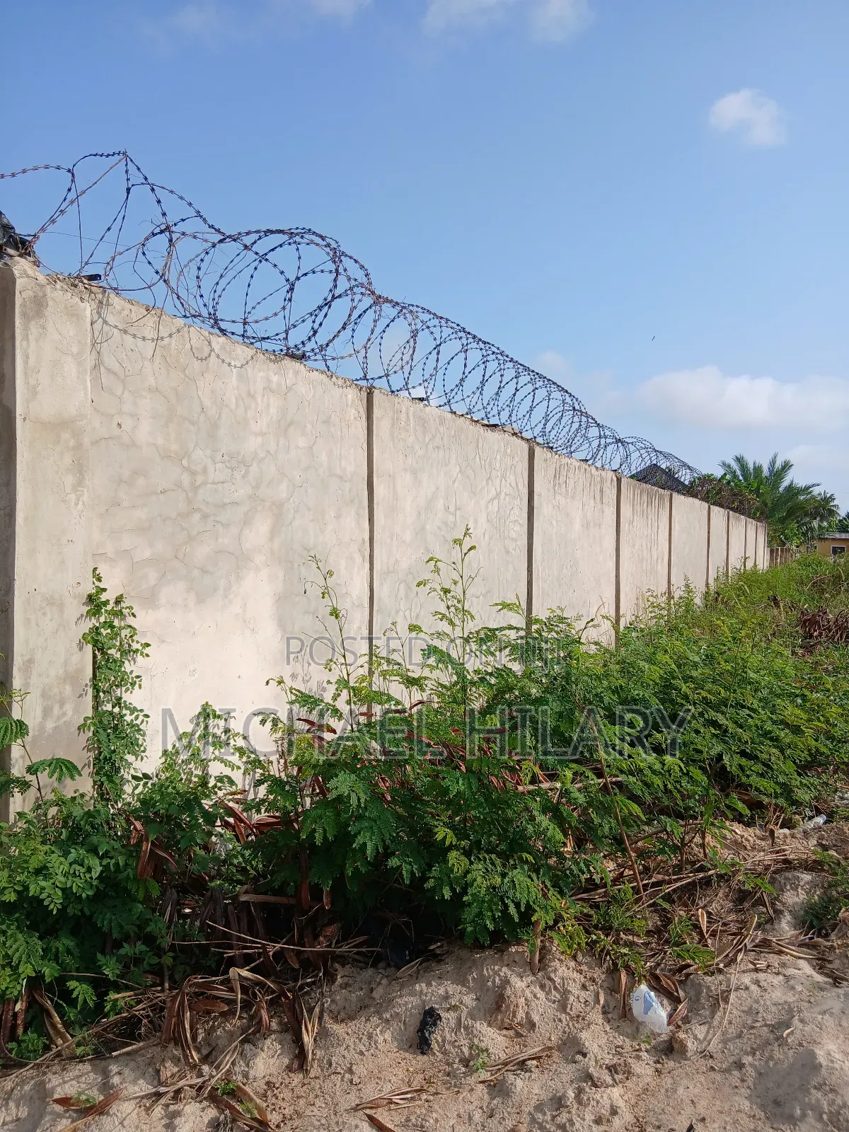 768 Square Meters of Dry Land for Sale Behind Emmanuel Apts. Sampah Va