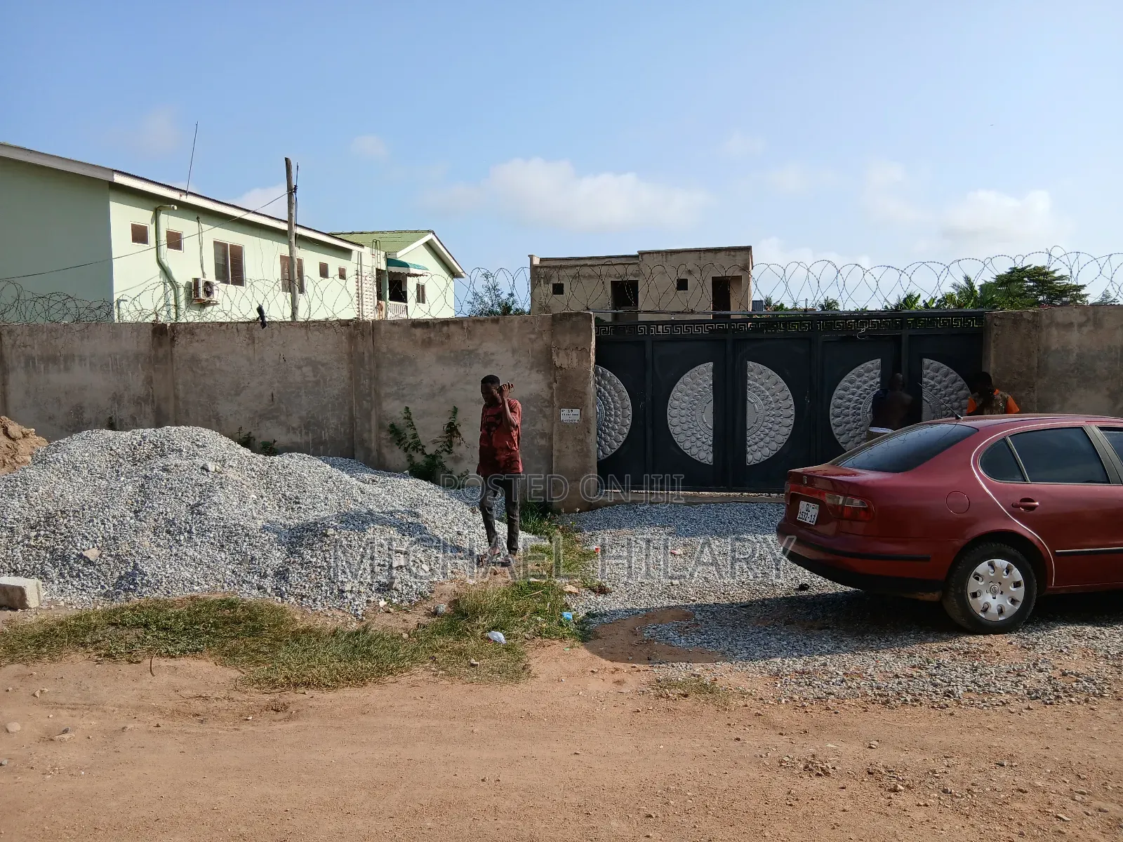 768 Square Meters of Dry Land for Sale Behind Emmanuel Apts. Sampah Va