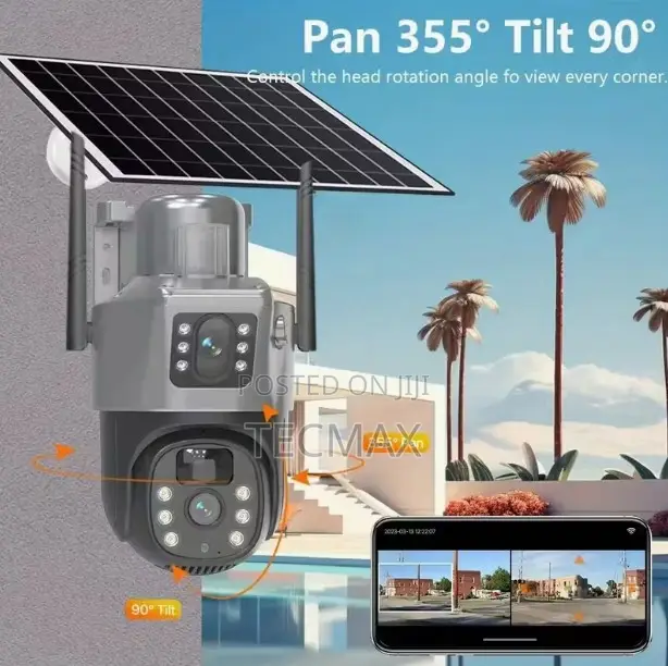 Wifi PTZ Solar Camera