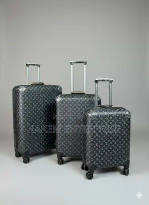 Luxurious 3pcs Exquisite Trolley Luggage With A Smooth 360 Wheels