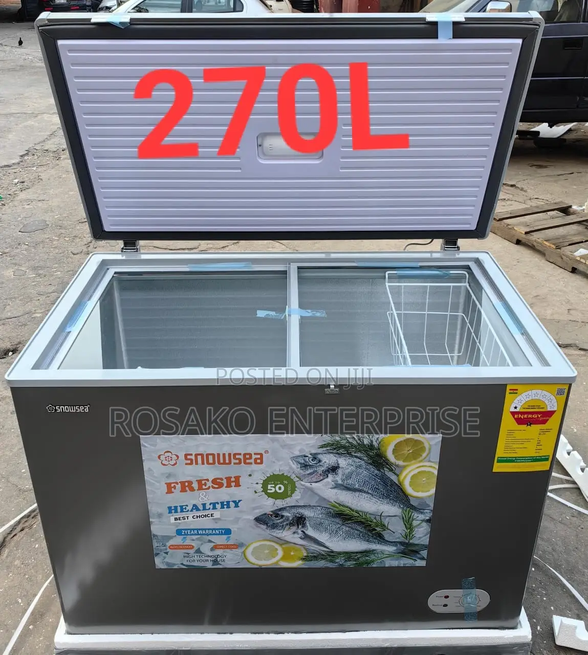 Snowsea 270 Liters Chest Freezer