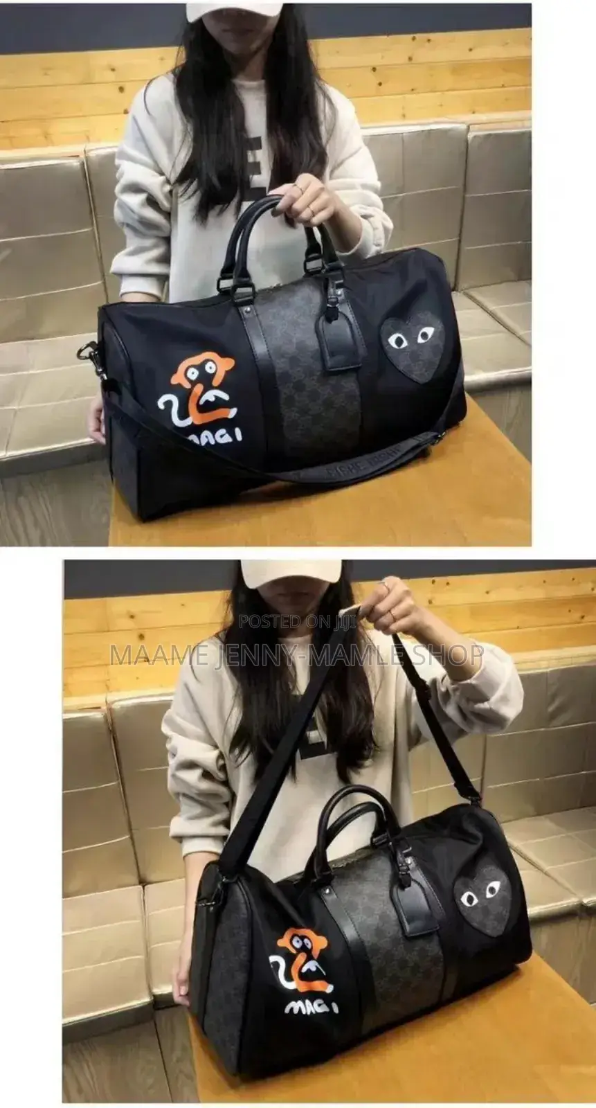 Large Capacity Unisex Travel Duffle Bag