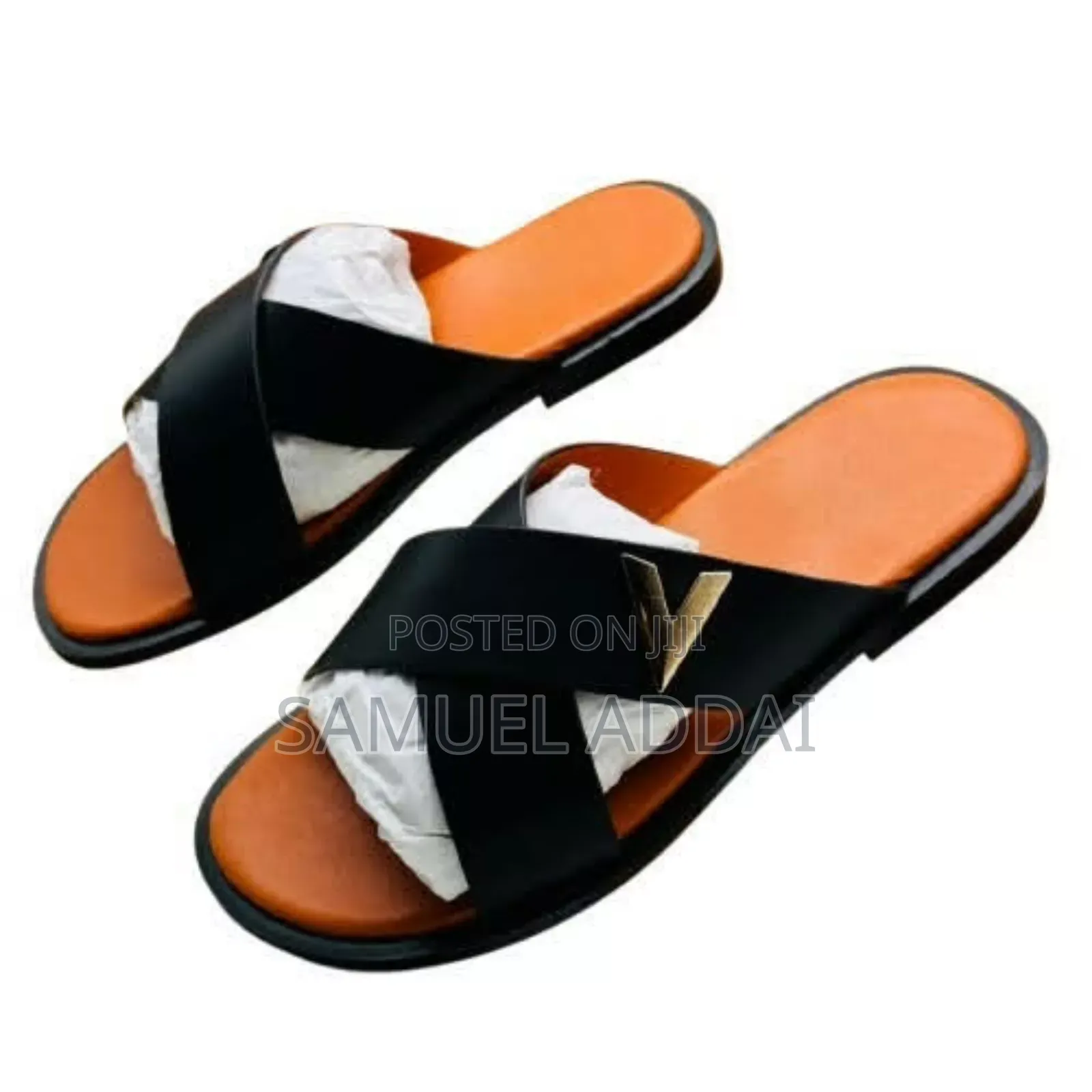Casual Leather Slippers for Men