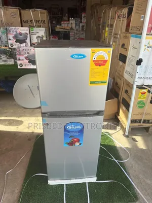 Delron Double Door Fridge 102 Litres Top Freezer