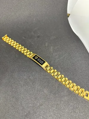 Rolex Gold Plated Bracelet